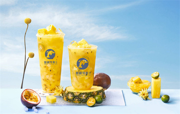 甜颜可茶奶茶店加盟